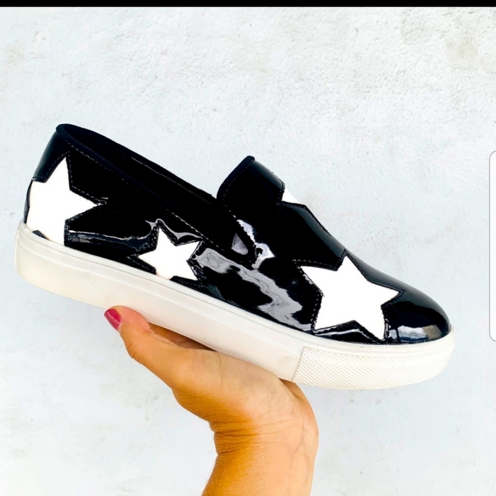 Keds inspired no-lace slip-on sneakers.